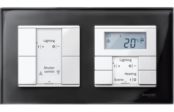 Schneider Electric Merten SM M-Elegance Стекло Черное кальцит Рамка 2-ая