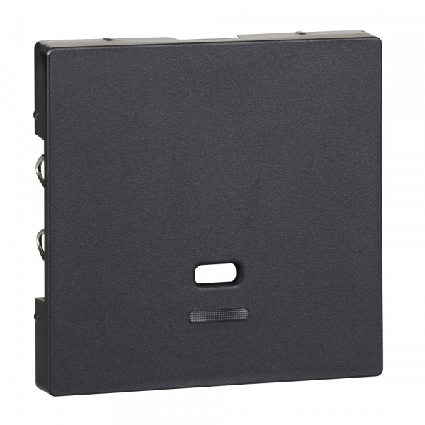 Schneider Electric Merten SM Антрацит Центральная плата с окошком для световой индикации для выключателя со шнурком