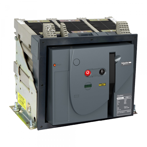 Schneider Electric EasyPact MVS Выключатель-разъединитель 1000A 3P 50кА стационарный с электроприводом