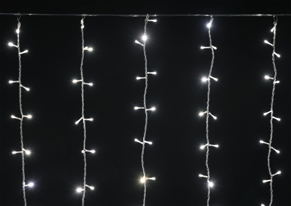 IEK Гирлянда занавес 1,5х1,5 160WW IP20 прозрачный 230В тр