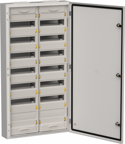 IEK TITAN 5 Корпус мет. ЩРн-168 (2х84) 1085х570х140 IP54 сер