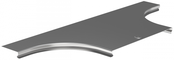 IEK ESCA Крышка отвода Т-образный плавный тип Г01 ESCA 300мм HDZ