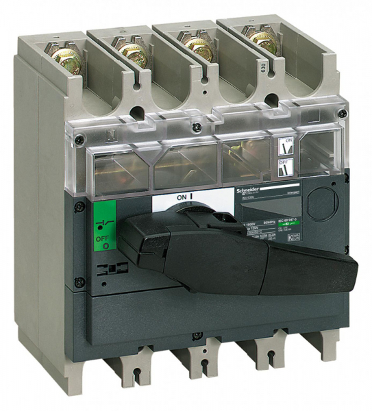Schneider Electric Interpact INS/INV Выключатель-разъединитель INV630 4Р
