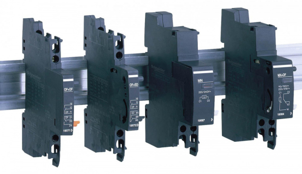 Schneider Electric Acti 9 NG125 MX+OF Реле дистанционного отключения 110-415В АС110-130В DC+блок контакт для NG125(1мод)