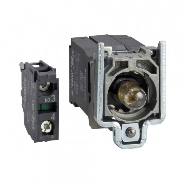 Schneider Electric XB4 Корпус для белой сигнальной лампы 22мм ZB4BW031