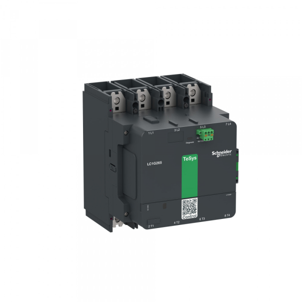 Schneider Electric КОНТАКТОР TeSys LC1G 265A 440В 4P AC3 Standard 100-250В КАТУШКА AC-DC