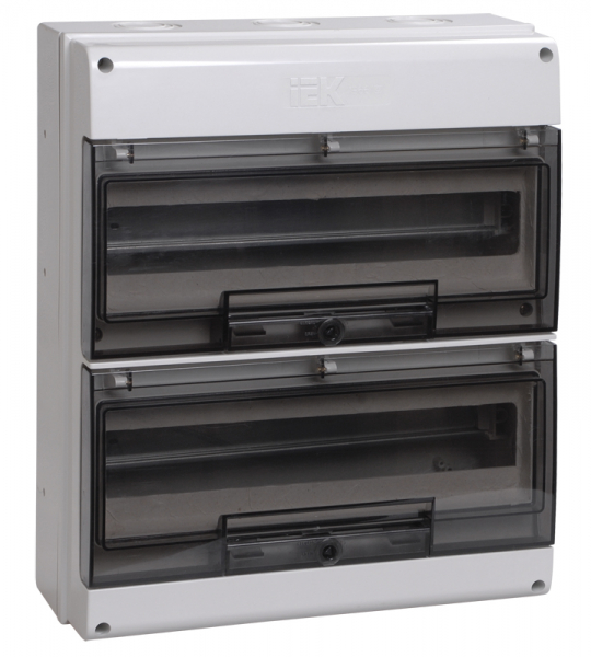 IEK KREPTA7  Корпус пластиковый КМПн-24 IP66 белый откр.монтаж