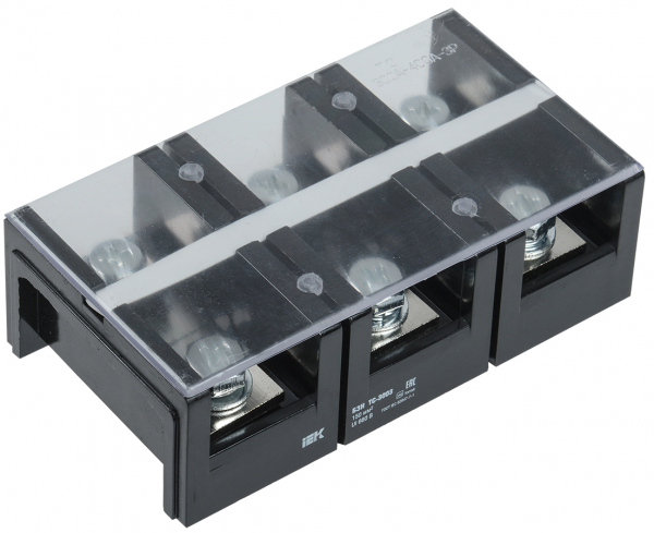 IEK Блок зажимов БЗН ТC-4003 200 мм2 400A 3 пары