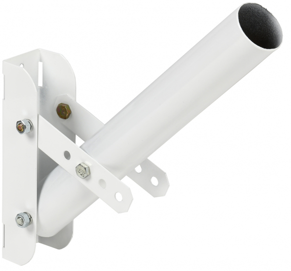 IEK Кронштейн КР-2М D=48 L=350 монтаж. лента рег. угол белый