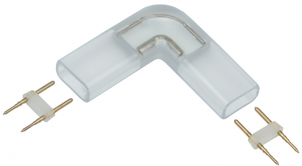 IEK Коннектор угловой 5шт MONO 12мм (разъем-разъем)