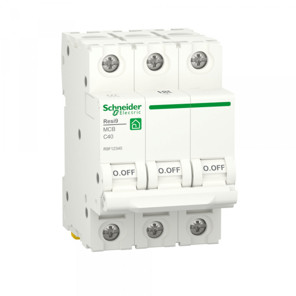 Schneider Electric RESI9 Автоматический выключатель (АВ) С 40А 3P 6000A