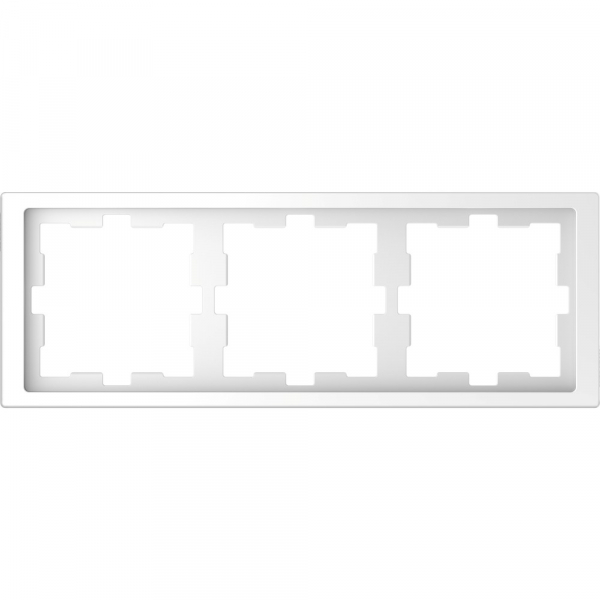 Schneider Electric Merten D-Life Белый Лотос Рамка 3-ая