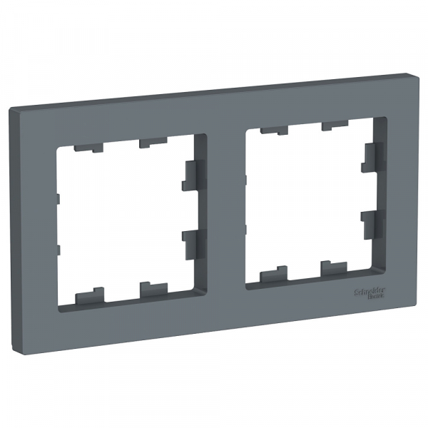 Systeme Electric AtlasDesign Грифель Рамка 2-ая, универсальная