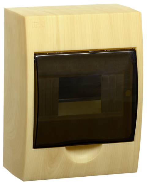 IEK KREPTA 3 Корпус пластиковый ЩРН-П-6  IP41 сосна откр.монтаж