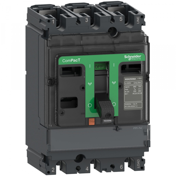 Schneider Electric Выключатель-разъединитель.NSX100NA AC 3П 100A