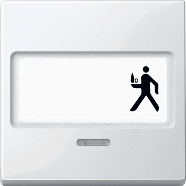 Schneider Electric Merten SM Клавиша с полем для надписи и конт ламп (MTN434719)