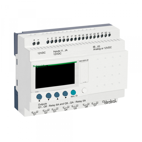 Schneider Electric Zelio Logic Интеллектуальное реле 26 I/O 12V (DC)