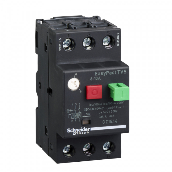 Schneider Electric EasyPact TVS GZ1E Автоматический выключатель 6-10A