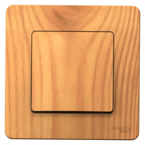 Systeme Electric Blanca внутр Ясень Выключатель 1-клавишный, 10А, 250B