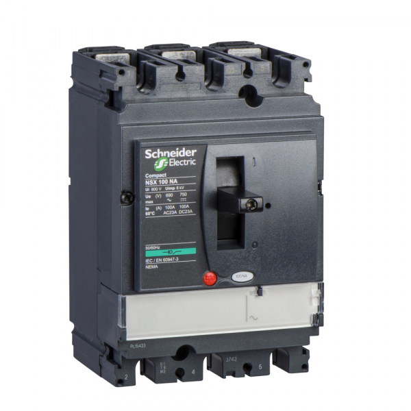 Schneider Electric Compact NSX 100NA Автоматический выключатель 3P