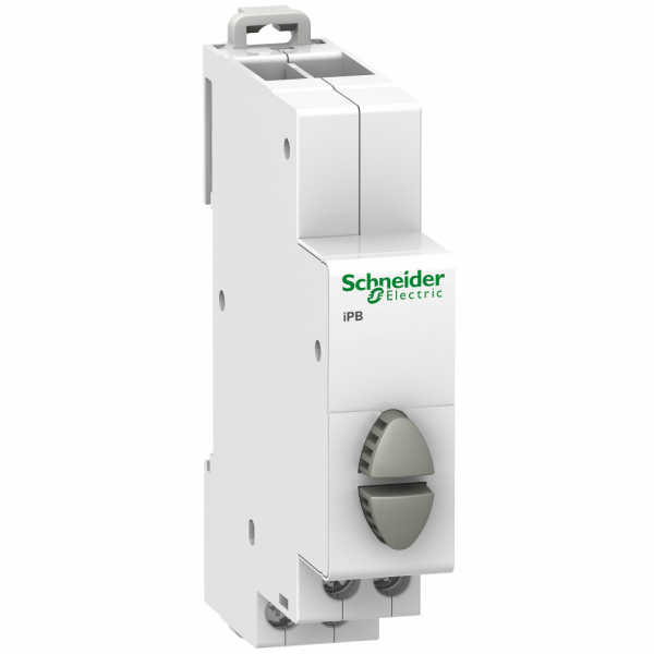 Schneider Electric Acti 9 Кнопка управления iPB серая/серая 1НO/1НО