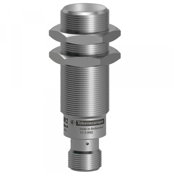 Schneider Electric Датчик индуктивный из нерж.стали, М18, SN=10мм, 12/24В DC, коннектор М12