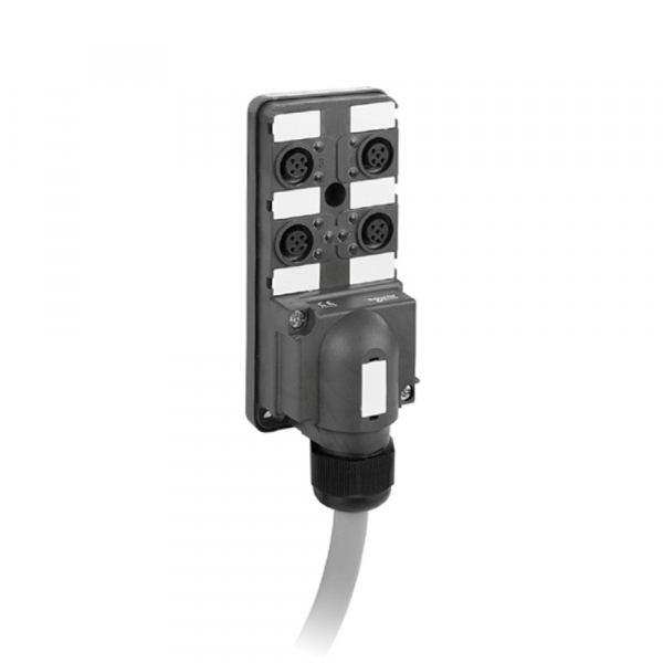 Schneider Electric Модуль пассивный 4 канала M12/кабель 5м