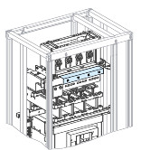 Schneider Electric Canalis Усиленная шина ре для интерфейса, H240 (KTB0244PE1)