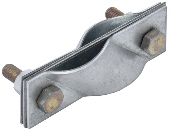 IEK Зажим заземления диагональный стержень-стержень оцинкованная сталь