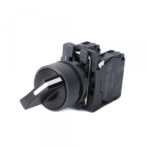 Systeme Electric Переключатель SB5 в сборе модульный 22мм 3 позиции с фиксацией 1НО+1НЗ