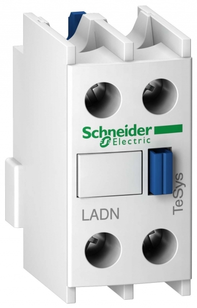 Schneider Electric Contactors D Telemecanique Контакт дополнительный фронтальный 1НО+1НЗ для контакторов cерии D (втычной зажим)