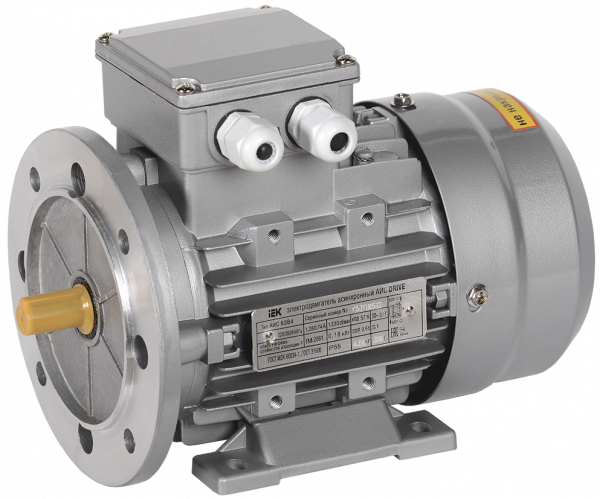 IEK ONI Электрический двигатель 3ф.АИС 63C4 380В 0,25 кВт 1500 об/мин 2081 DRIVE