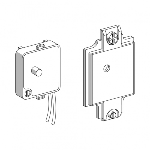 Schneider Electric Деталь оранжевого светодиода