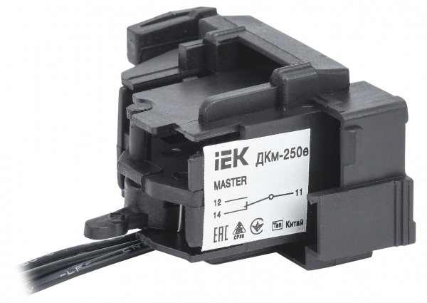 IEK KARAT MASTER Контакт дополнит. ДКм-250е (ДКм-35) с электронным расцепителем