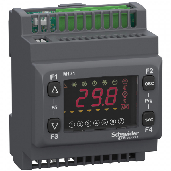 Schneider Electric Оптим ПЛК М171, дисплей, 22 I/Os, Modbus (TM171ODM22R)