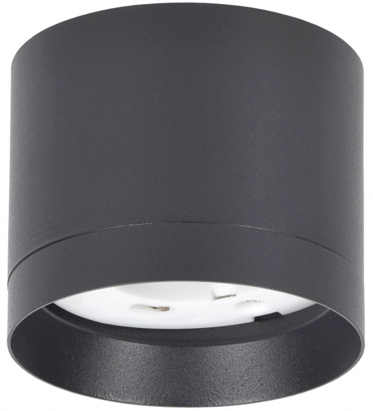 IEK Светильник 4015 накл. потолочн. GX53 черный