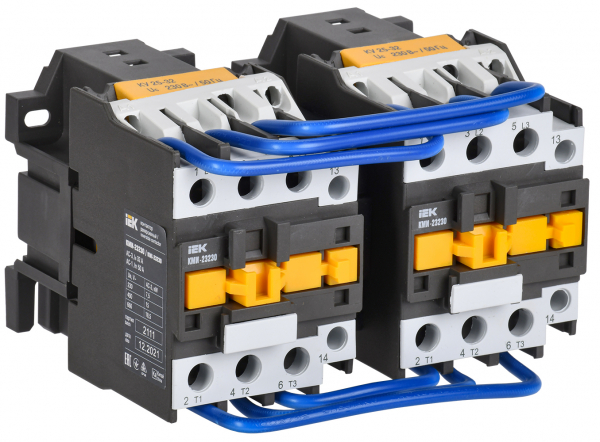 IEK Контактор КМИ-23230 реверс 32А 230В/АС3 2НО