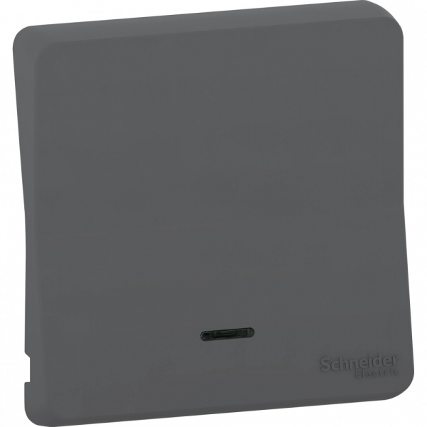 Schneider Electric Mureva Styl Антрацит Клавиша с линзой подсветки, IP55