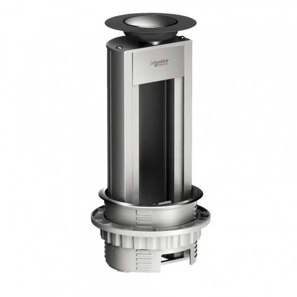 Schneider Electric OptiLine 45 Блок розеточный выдвижной на 4 поста 45х45