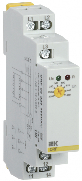 IEK ONI Реле фаз ORF 08 3ф 220-460 В AC