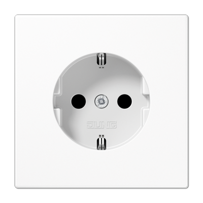 JUNG Розетка штепсельная Schuko 16A, 250V с защитой от детей