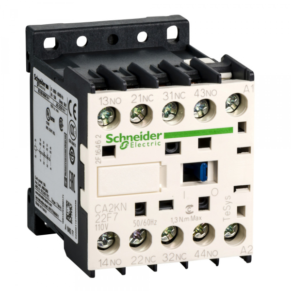 Schneider Electric Auxiliary contactors Промежуточное реле 2НО+2НЗ, цепь управления 110В 50/60Гц, винтовой зажим