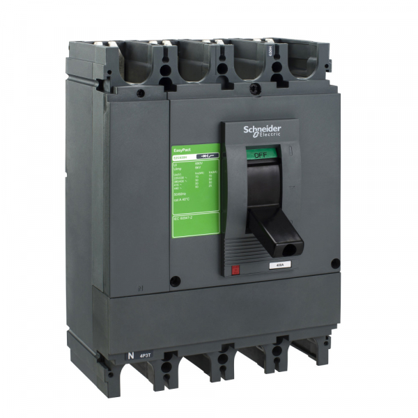 Schneider Electric Easypact EZC Автоматический выключатель EZC630 50КА/415В 400А 4П3Т