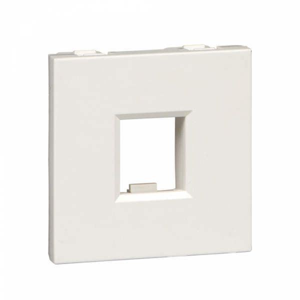 Systeme Electric Лиц.плата W45 2мод 1xKeystone RAL9010