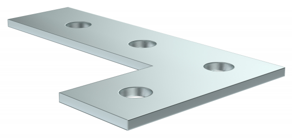 IEK Пластина соединительная L-образная уудлиненный для STRUT-профиля EZ