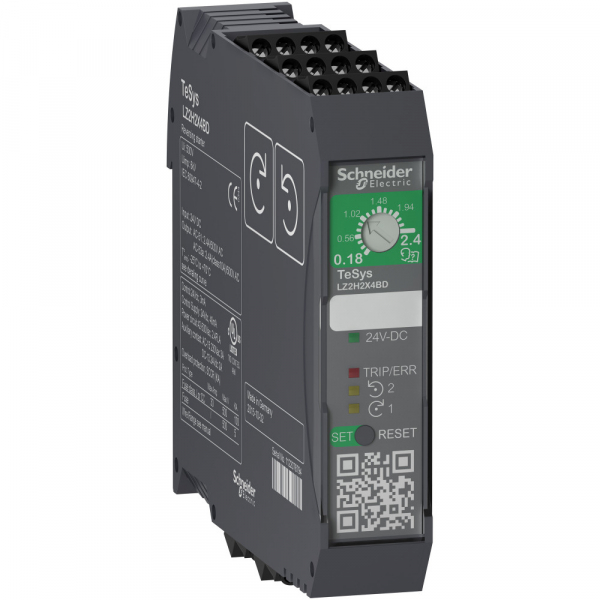 Schneider Electric TeSys T Реверсивный пускатель 1,5…6,5A 24В DC винтовой зажим