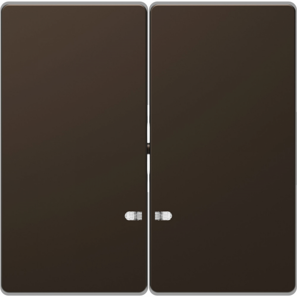 Schneider Electric Merten D-Life Мокко Клавиша 2-ая с линзой для LED модуля