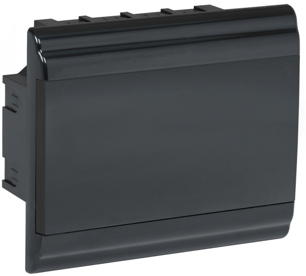 IEK PRIME Корпус пластиковый встраиваемый ЩРВ-П-9 черный IP41