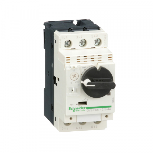 Schneider Electric GV2 Автоматический выключатель с комбинированным расцепителем (2,5-4А)