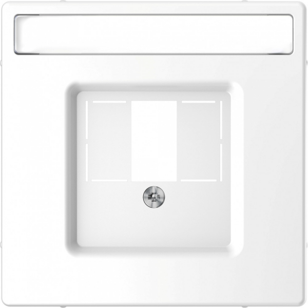 Schneider Electric Merten D-Life Белый Лотос Накладка центральная для TAE/Audio/USB